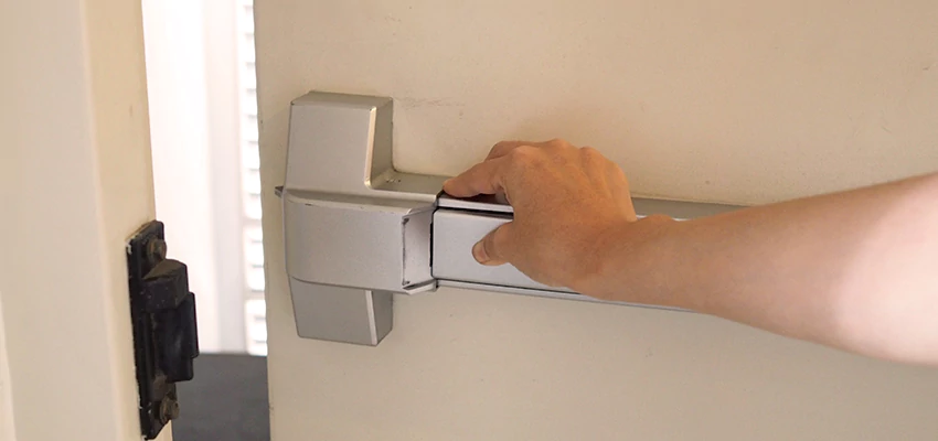 Roller Gate Panic Bar Installation in Golden Hills, California